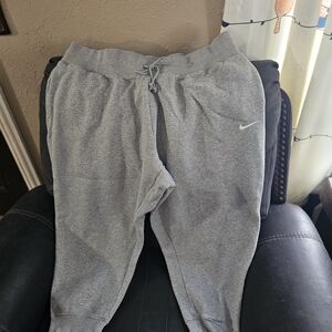 Nike Womens Light Gray Joggers